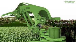 Animation KRONE M-Rolls Aufbereiter