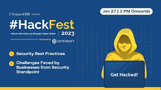 Session on Security Best Practices and Challenges by Entersoft | #HackFest2023