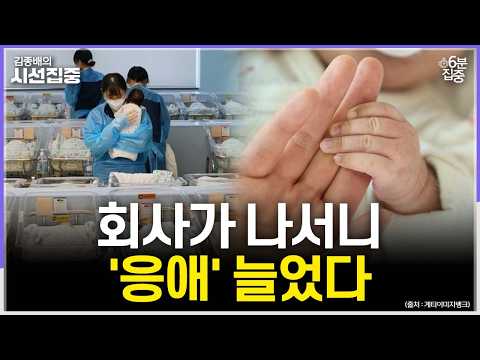 [시선집중] 썬크루즈·부영그룹·크래프톤 등 파격적 출산장려금...효과는 - 유승민 작가[6분집중], MBC 261001 방송