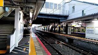 225系5000番台 到着から発車まで