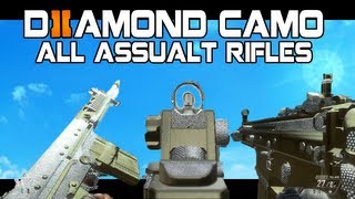 Black Ops 2 DIAMOND CAMO Assault Rifles - Diamond Assault Rifles Camos Black Ops 2