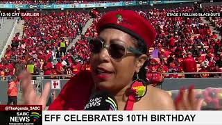 EFF celebrates 10 years - SABC News speaks to Hlengiwe Mkhaliphi