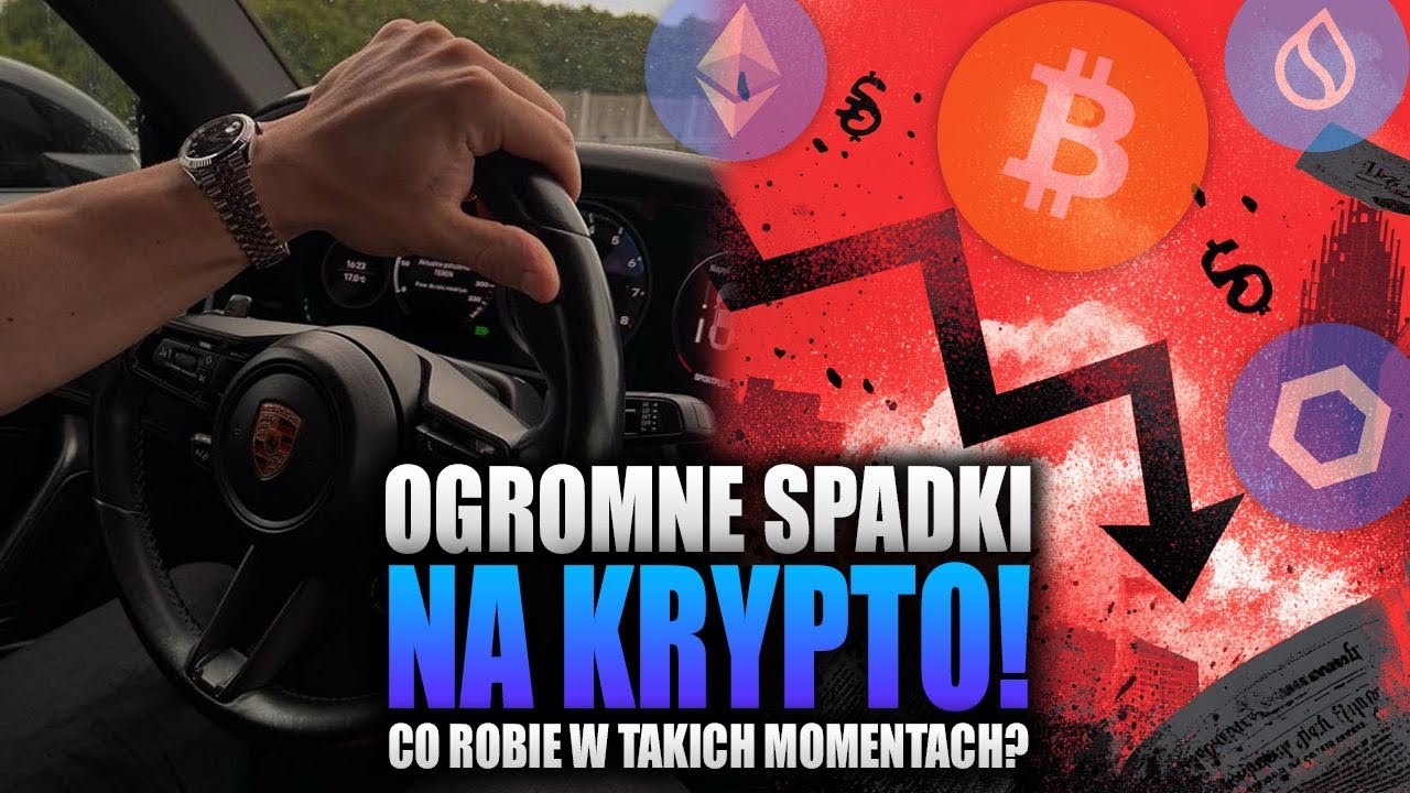 OGROMNE SPADKI NA KRYPTO? - CO ROBIE W TAKICH MOMENTACH?!