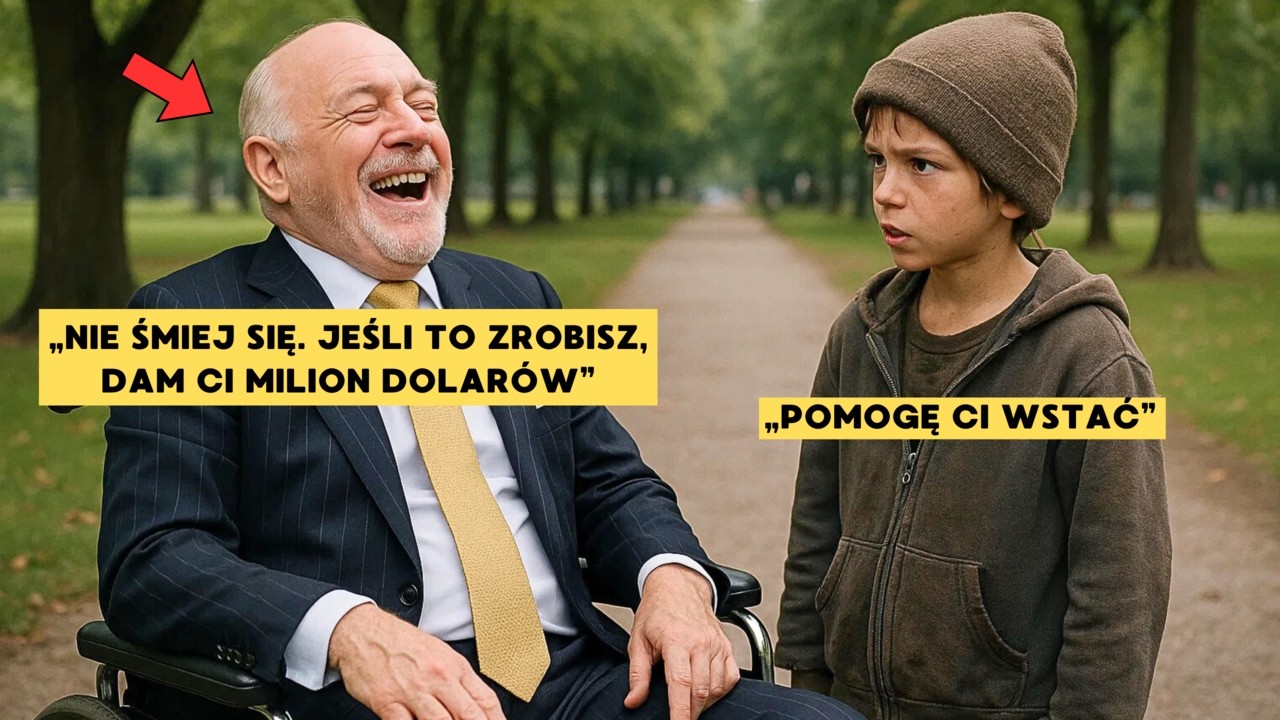 „Dam ci milion dolarów, jeśli mnie wyleczysz” – szydził milioner, ale chłopiec dokonał niemożliwego