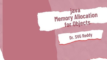 Memory allocation - objects - variables and functions #java #program  #code  #algorithm