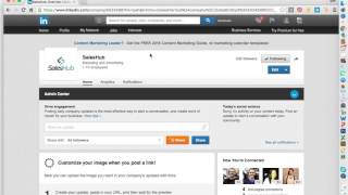 How to Add an Admin to Your LinkedIn Business Page 2016