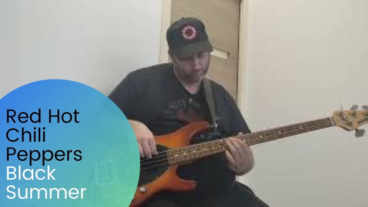 Red Hot Chili Peppers Black Summer Bass Cover YouTube