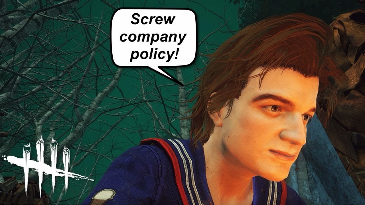 Dead By Daylight live stream Steve refuses to wear his Scoops Ahoy hat