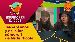¡Erica conoció a Nicki Nicole! Es la fan que se hizo viral por su llanto en el show