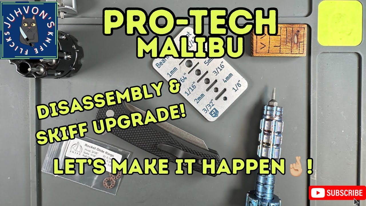Pro-Tech Malibu Disassembly & Skiff Bearing Upgrade! Struggle Bus 🚌?