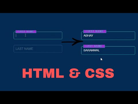Form input text area design | HTML and CSS | Tutorials