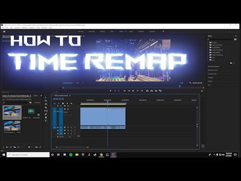 How to TIME REMAP for HIGHLIGHTS and MONTAGES - Premiere Pro