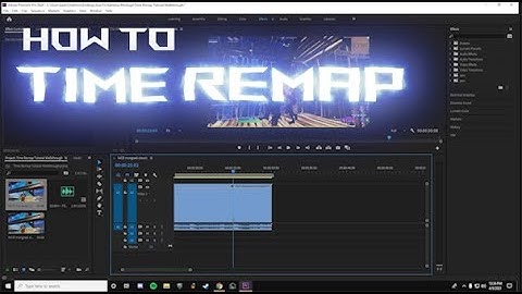 How to TIME REMAP for HIGHLIGHTS and MONTAGES - Premiere Pro