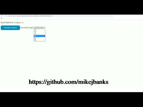 Python Flask Random Password Generator Deployed on AWS Elastic Beanstalk