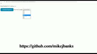 Python Flask Random Password Generator Deployed on AWS Elastic Beanstalk