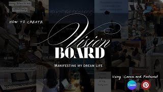 How to create a Vision Board Tutorial 🌸 Aesthetic using canva screenshot 5