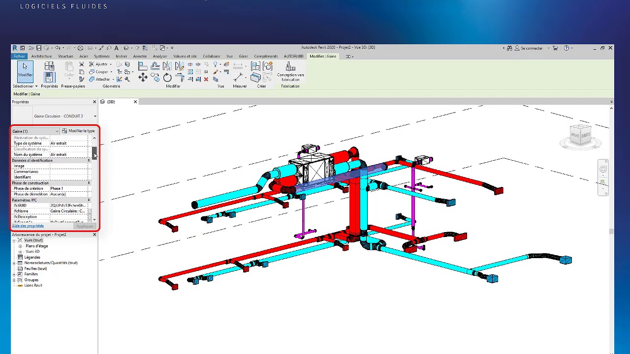 RVT-Connect : Créer et intégrer vos réseaux dans la maquette REVIT ...