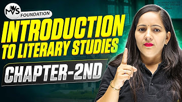 Introduction to literary studies Chapter 2nd | B.A Prog./Hons. Semester 1st