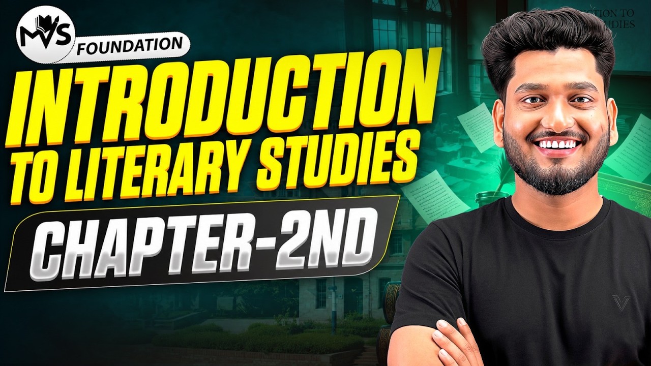 Introduction to literary studies Chapter 2nd | B.A Prog./Hons. Semester 1st