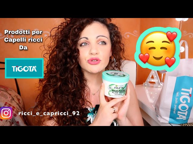 PRODOTTI PER CAPELLI RICCI DA TIGOTA'|RICCI E CAPRICCI - YouTube