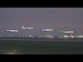 Pesawat Landing Malam di Bandara Soekarno Hatta Jakarta. Plane Spotting Indonesian Airport 2021