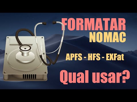 Formatar HD e Pen drive no MacOS