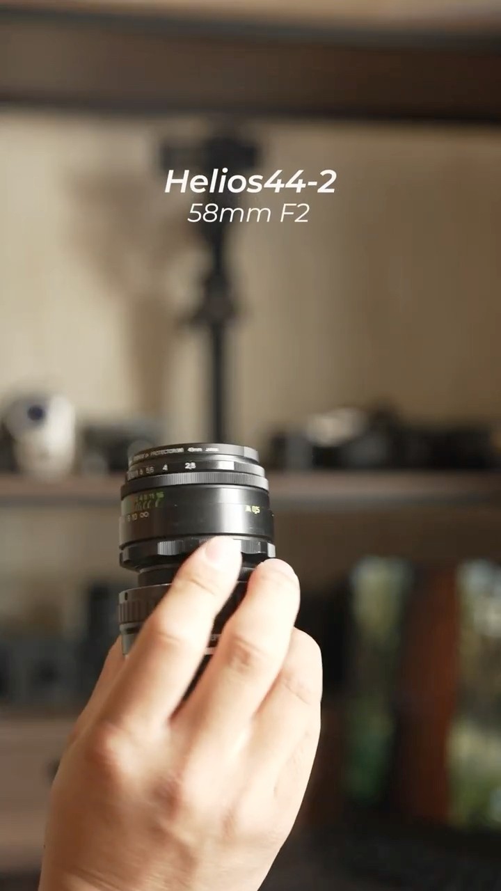 Helios44-2 58mm f2 #oldlens #photography #ぐるぐるボケ - YouTube