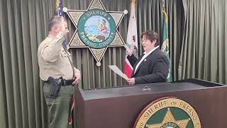 Sheriff Margaret Mims Officially Swears in Sheriff John Zanoni