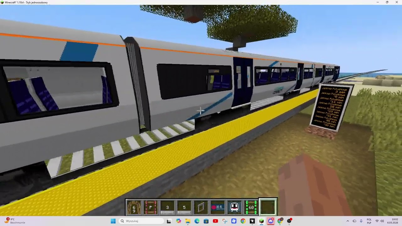 Nowe stacje i podróż z przesiadkami