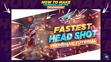 HOW TO MAKE FREE FIRE THUMBNAIL LIKE THIS LIKE @NajeebGaming @AloneboyFF ON ANDROID