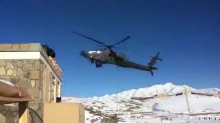 Apache Helicopter Ground Impact
