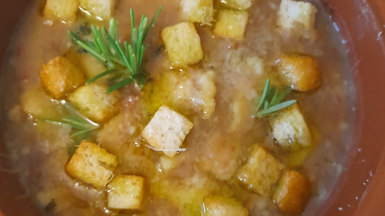 ZUPPA DI FAGIOLI E PATATE