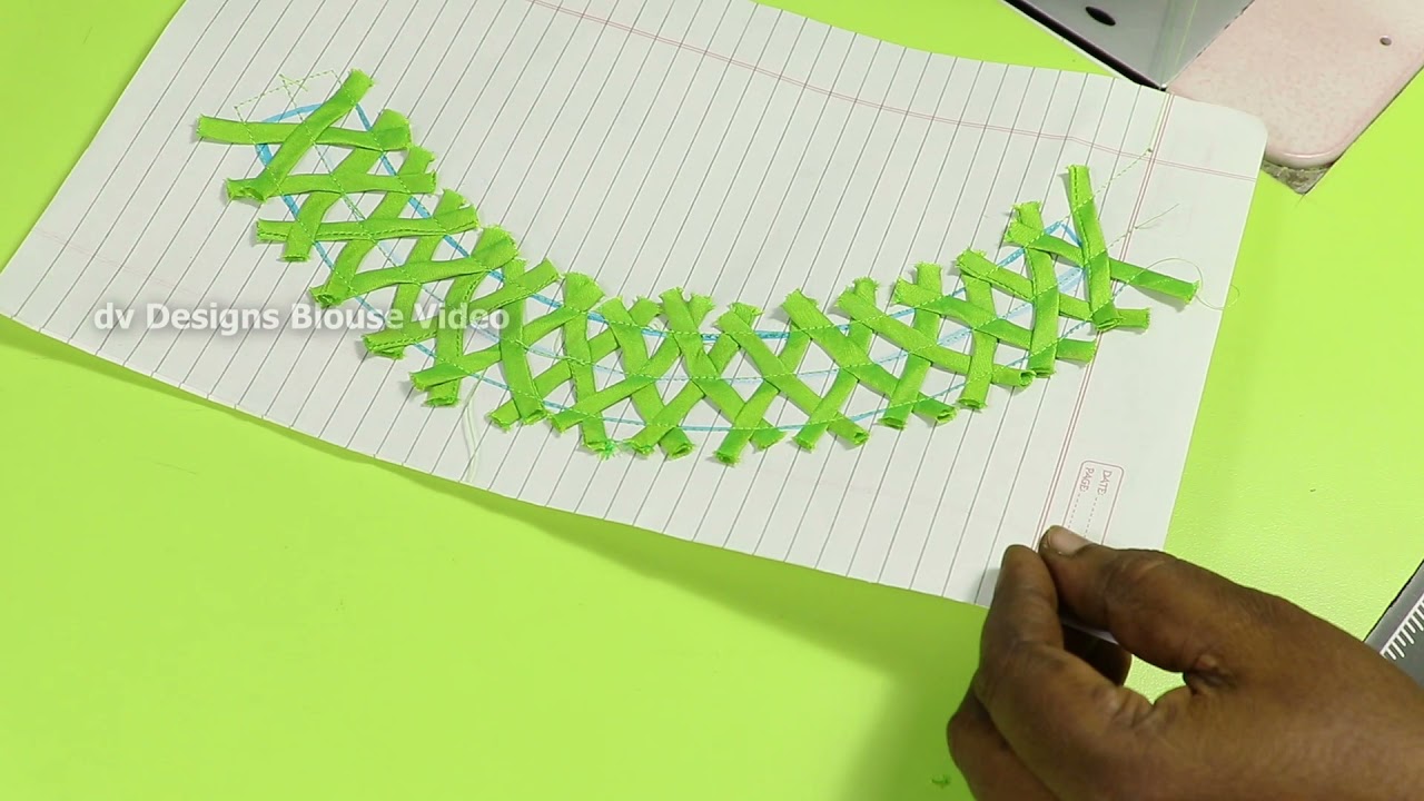 Fashion Blouse Design for Checked Cotton saree