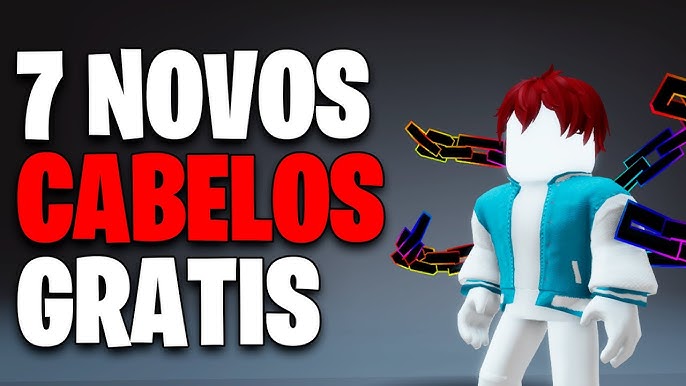 CABELO GRATIS NO ROBLOX - CABELOS, BONE E CAMISA GRATIS - 