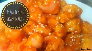 RESEP AYAM SAUS ASAM MANIS ALA RESTORAN BERBINTANG