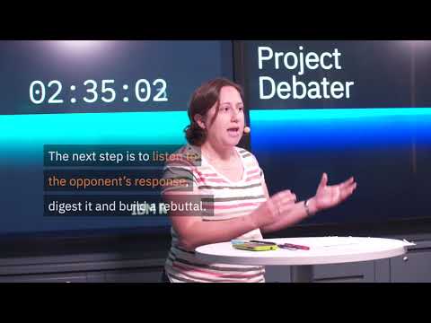 How IBM Project Debater works