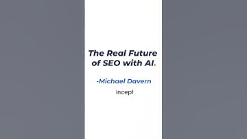 AI SEO and the Future of Marketing: Expert Insights with Michael Davern