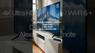 4K Smart TV Upgrade Fire TV 55” HDR10+ Alexa 🚀 #Useiteu