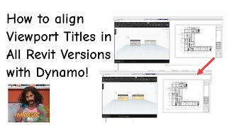 Celebrity Aligning Viewport Titles in ALL Revit Versions Profile