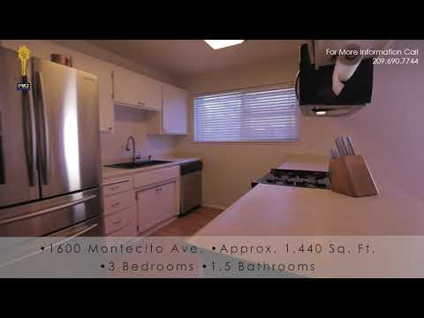 1608 Montecito Ave, Modesto, CA home video tour