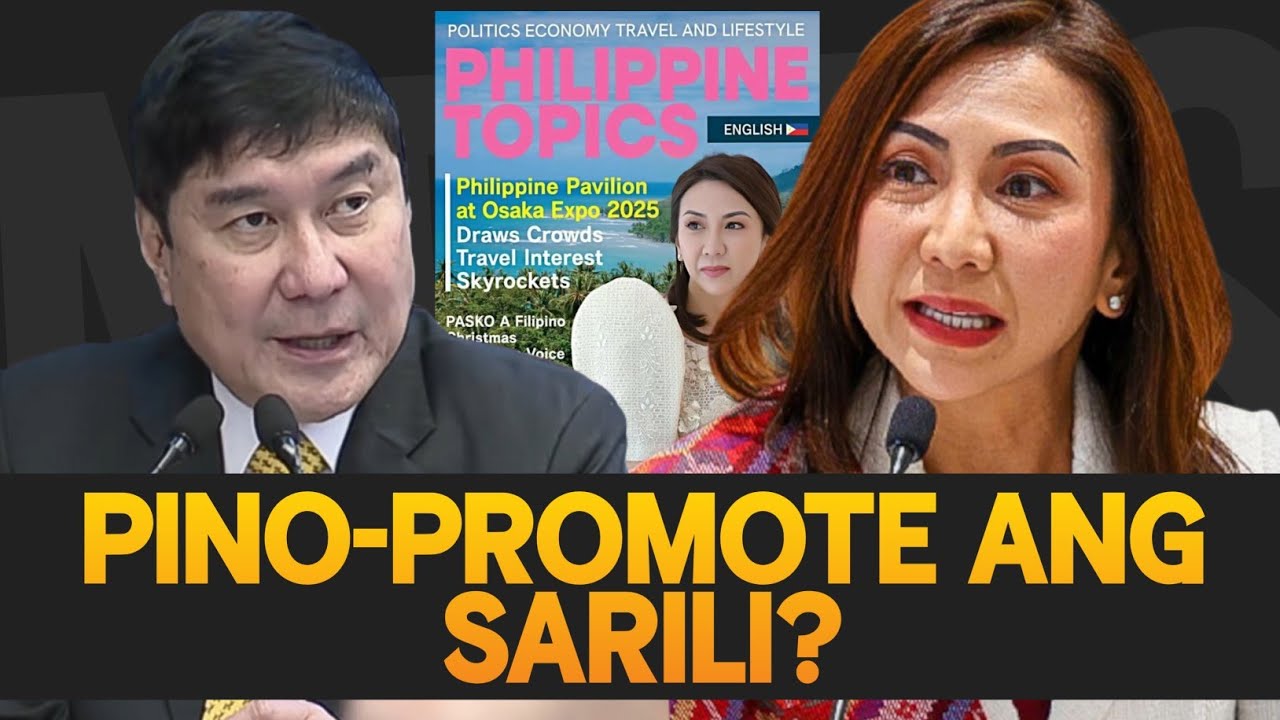 Sen. Tulfo kinuwestyon ang laging pagbida ni Sec. Frasco sa promotional materials ng DOT