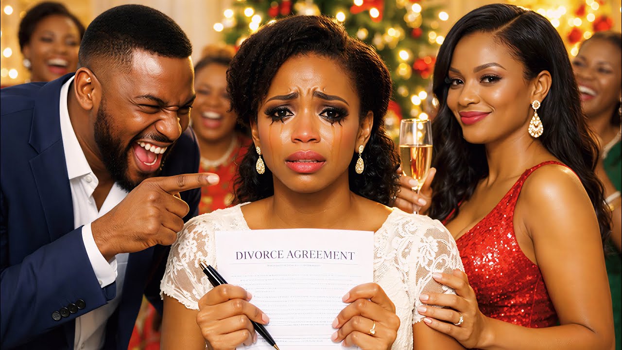 In Tears, She Signed The Divorce Papers At Christmas Party-His Entire Family Laughed Unaware….