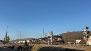 NS ES44AC 8067 Leads Empty Company Grain 51R on 11/5/23 Update