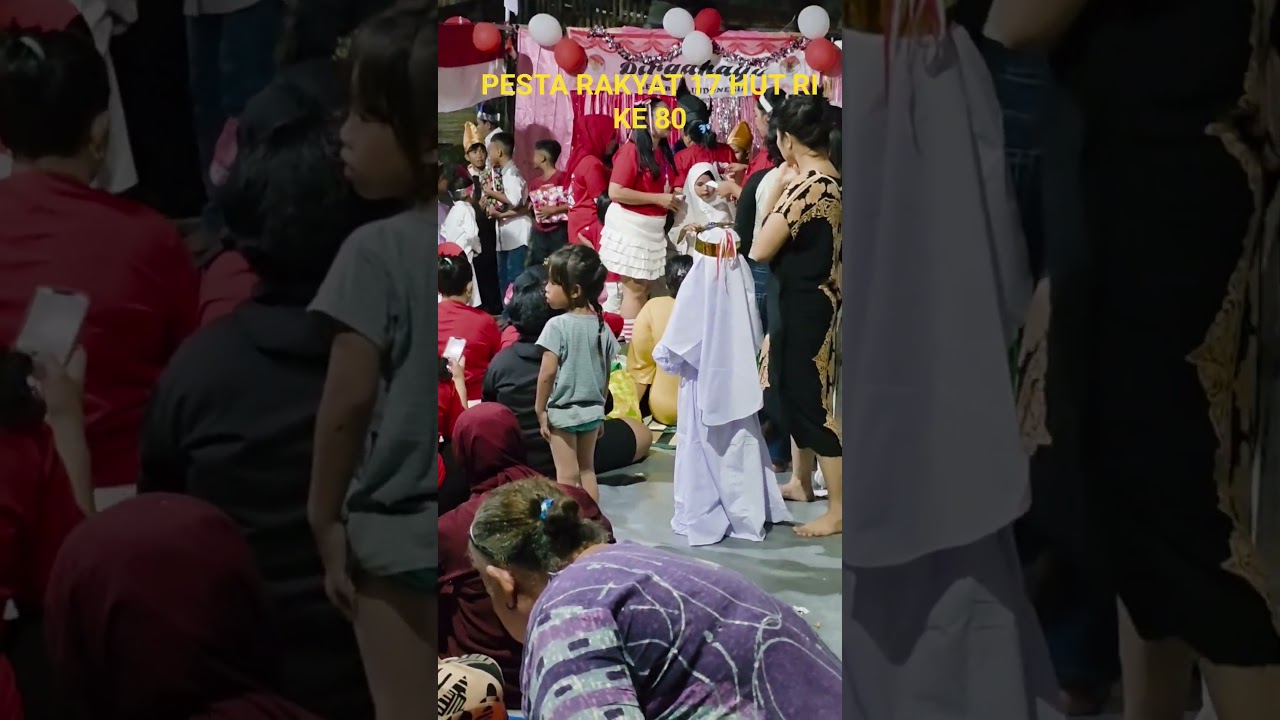 🔥PESTA RAKYAT HUT RI KE-80 SAMBIL PUTAR LAGU SUNDA PALING ENAK BIKIN MERINDING