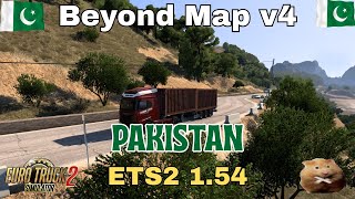 ETS2 1.54 Beyond Map v4  PAKISTAN  Rawalpindi(PK)  to  Abbottabad(PK)
