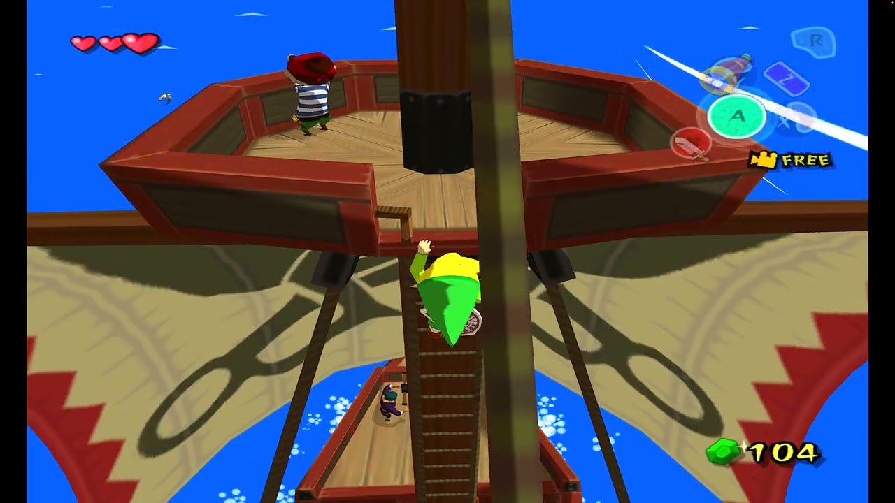 The Legend of Zelda: The Wind Waker - Heading to Forsaken Fortress
