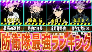 【怪獣８号】防衛隊最強ランキングTOP10!!