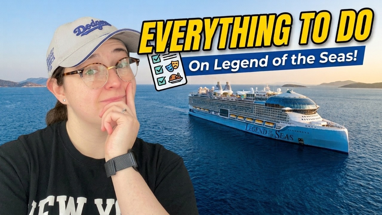24 hours at Sea on the World's BIGGEST Cruise Ship | Legend of the Seas