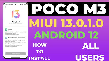 Poco M3 Miui 13.0.1.0/Android 12 New Update 😀|New Upcoming Features