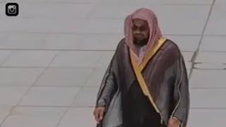 قصيدة مدح إمام الحرم المكي سابقا الشيخ سعود بن إبراهيم الشريم للمنشد ظفر النتيفات